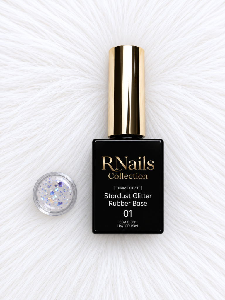 RNAILS COLLECTION Rubber Base Stardust Glitters 01